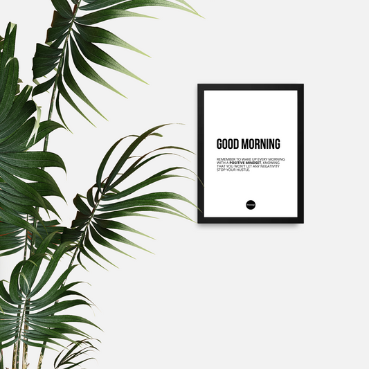 MORNING MINDSET - POSTER