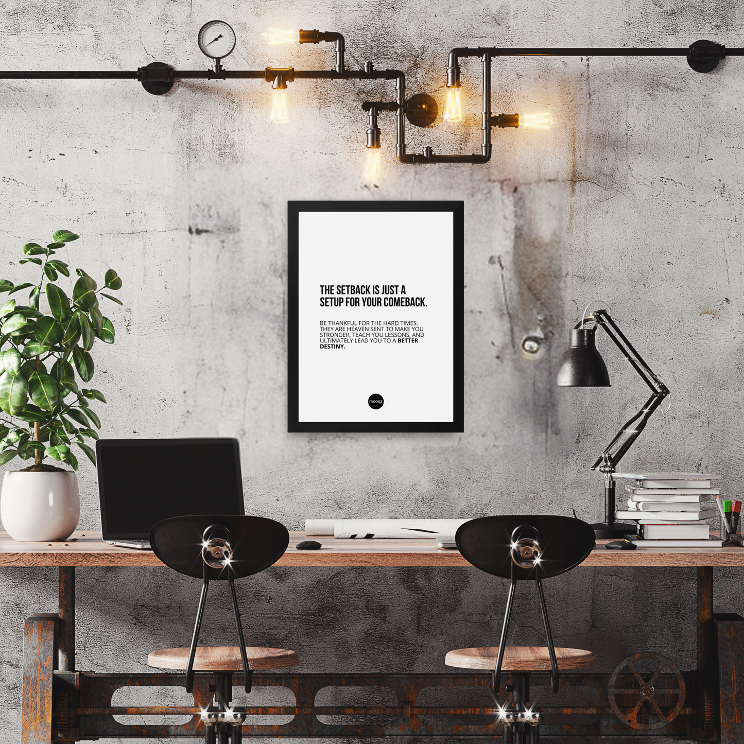 SETUP FOR THE COMEBACK - POSTER