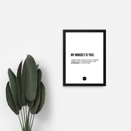 ACHIEVING IT ALL - POSTER