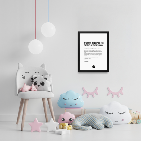 GIFT OF FATHERHOOD - POSTER