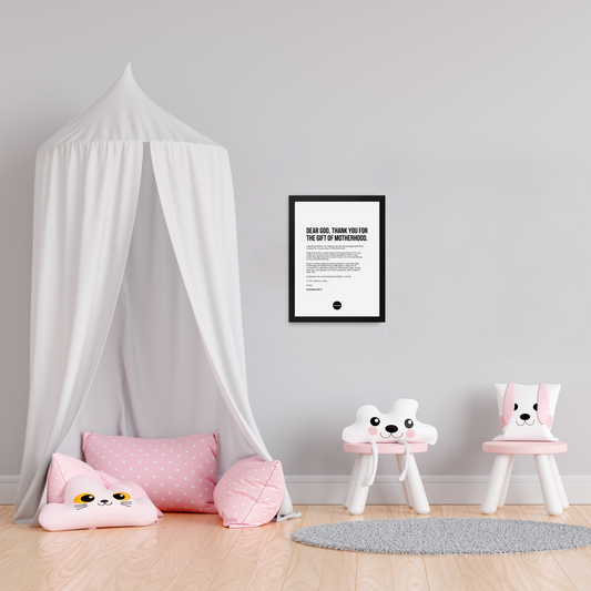 GIFT OF MOTHERHOOD - POSTER