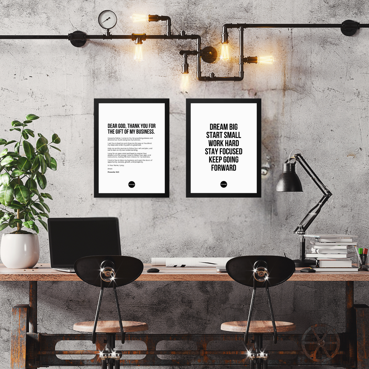 DREAM BIG START SMALL - POSTER