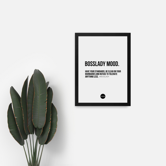 BOSSLADY MOOD - POSTER