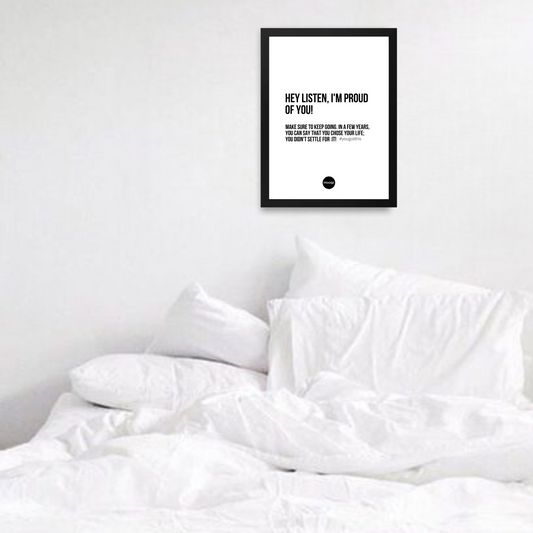 PROUD OF YOU - POSTER