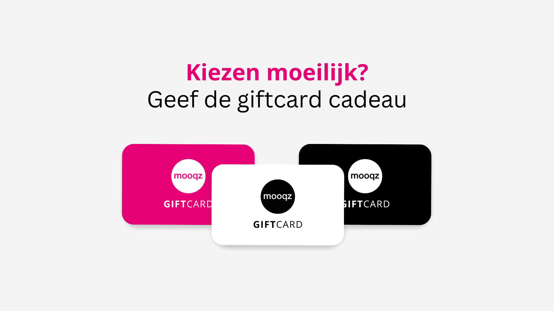 Mooqz digitale cadeaukaart: het perfecte geschenk voor elke feestelijke gelegenheid