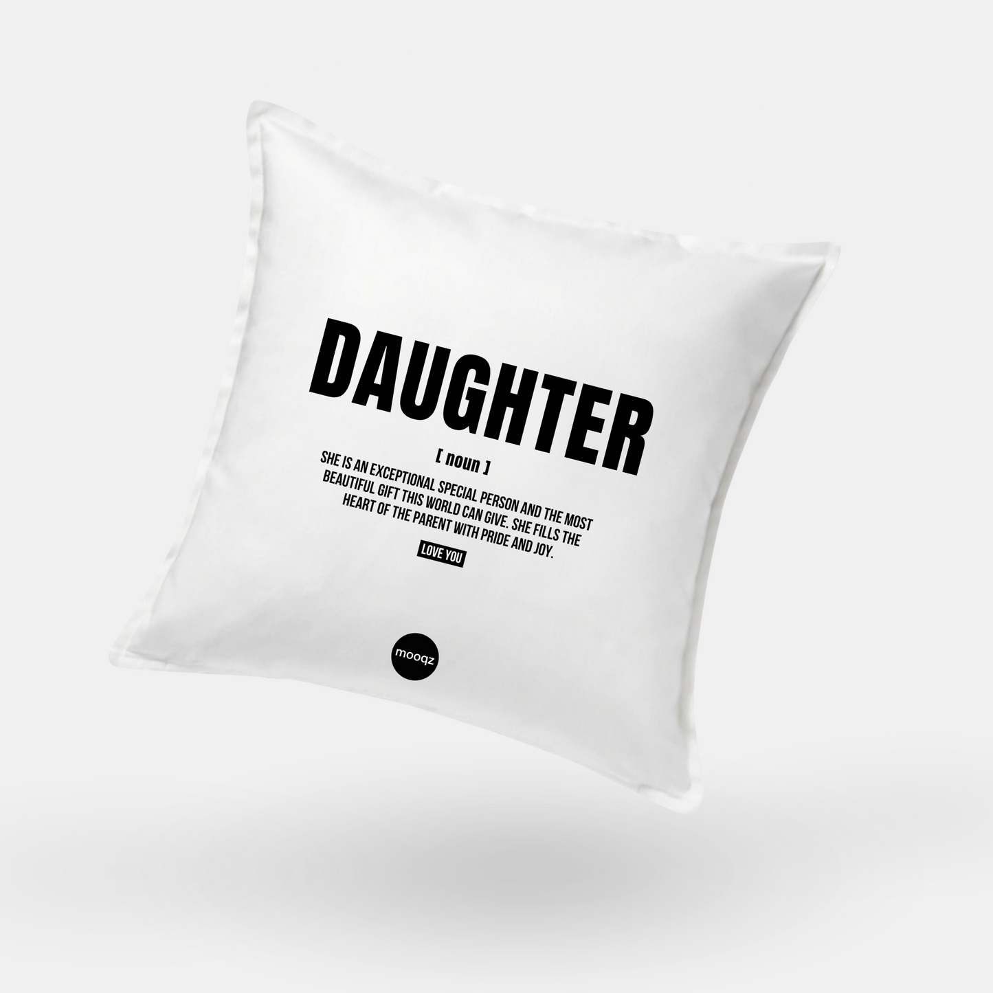 DAUGHTER LOVE - QUOTE KUSSEN