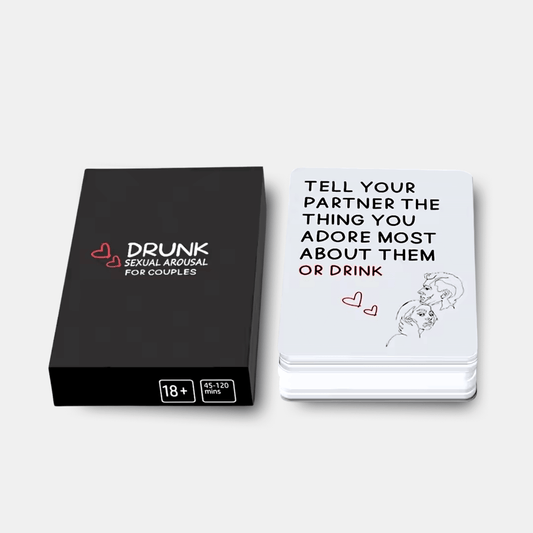 Drunk Desires spel en doos – uitdagend kaartspel voor koppels