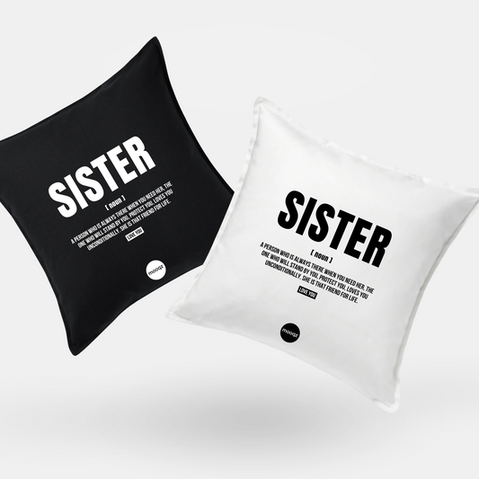 SISTER LOVE - QUOTE KUSSEN