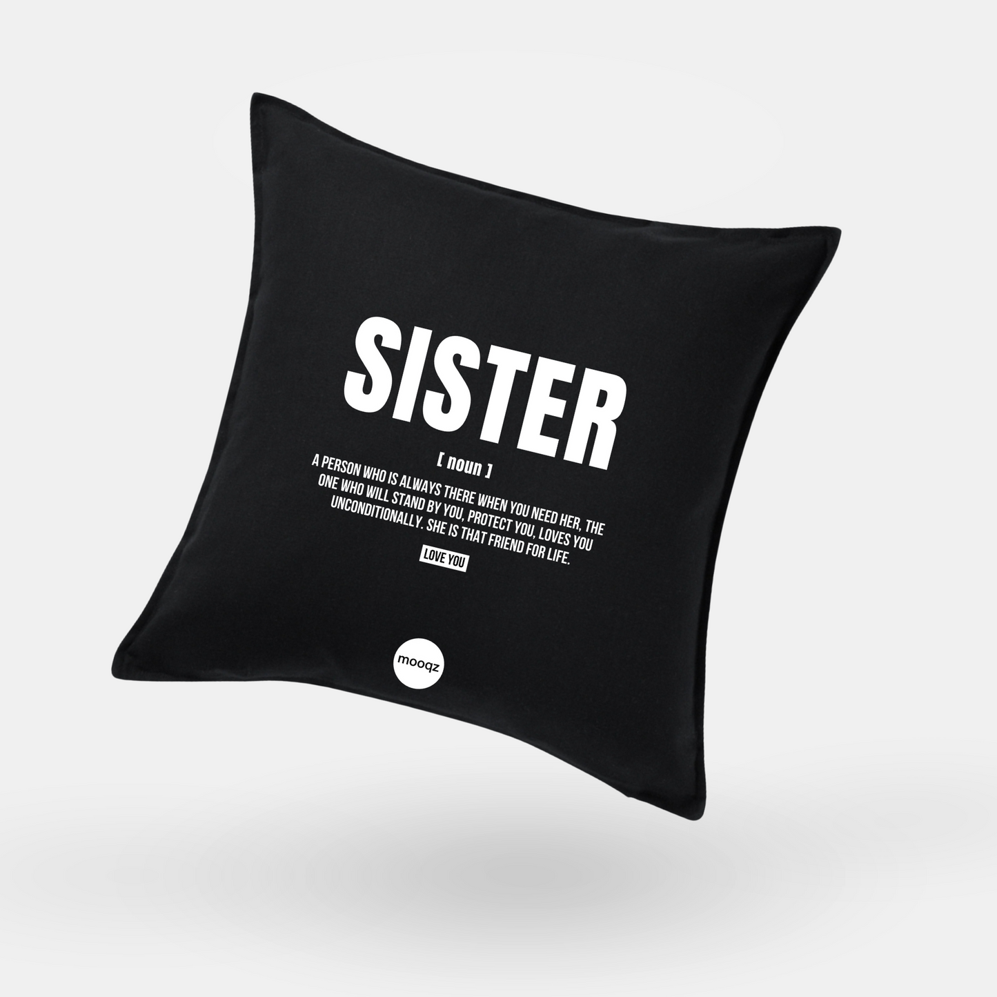 SISTER LOVE - QUOTE KUSSEN