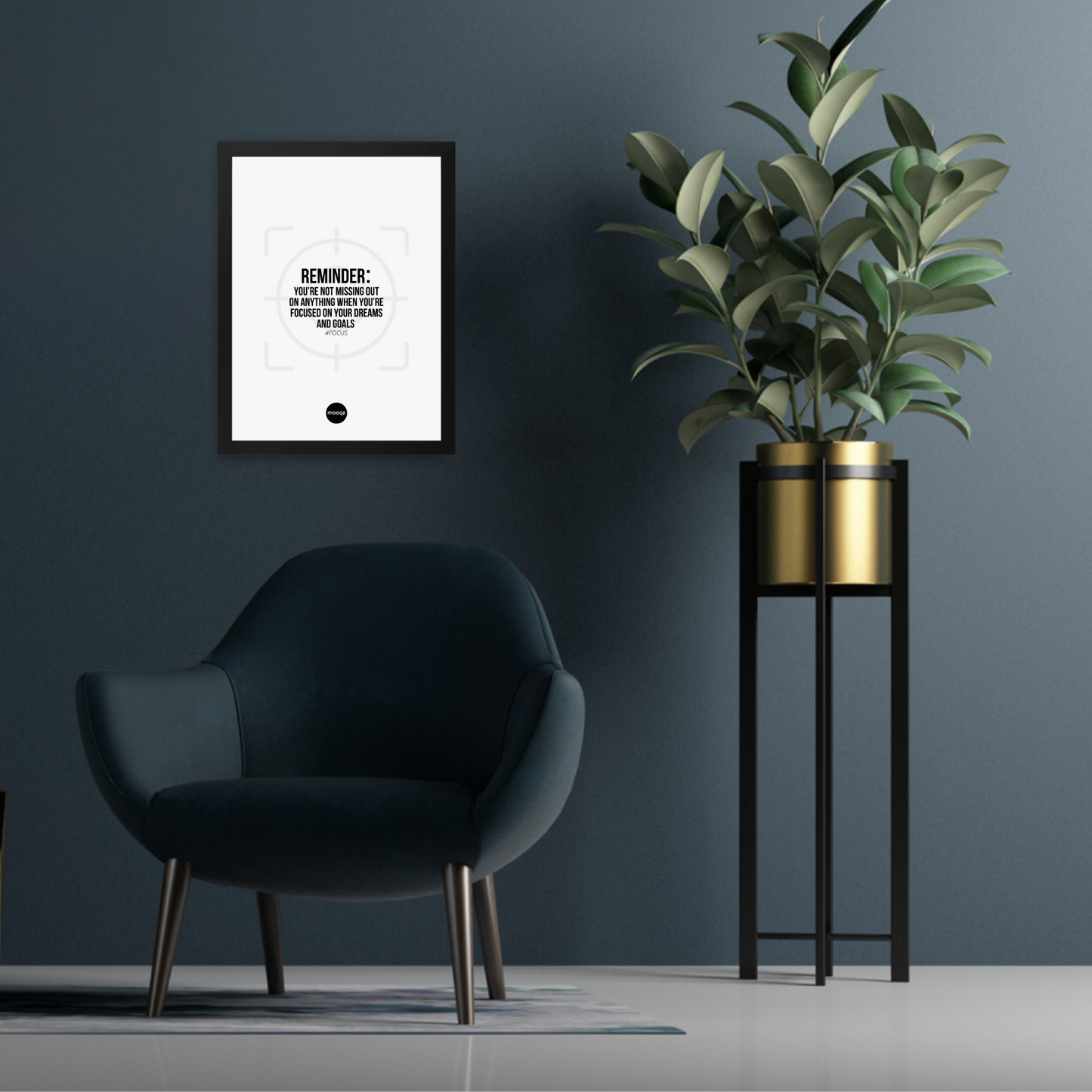 FOCUS ON YOUR GOALS - POSTER