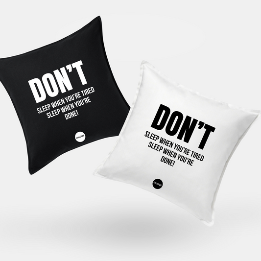 SLEEP WHEN YOU'RE DONE - QUOTE KUSSEN