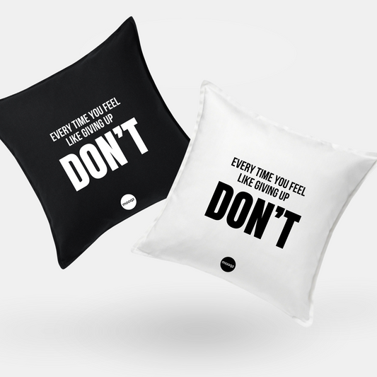 DON'T GIVE UP - QUOTE KUSSEN