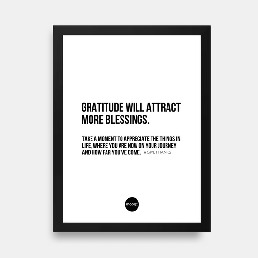 MORE BLESSINGS - POSTER