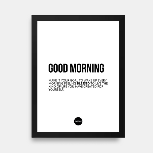 FEELING BLESSED - POSTER