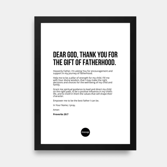 GIFT OF FATHERHOOD - POSTER