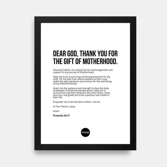 GIFT OF MOTHERHOOD - POSTER