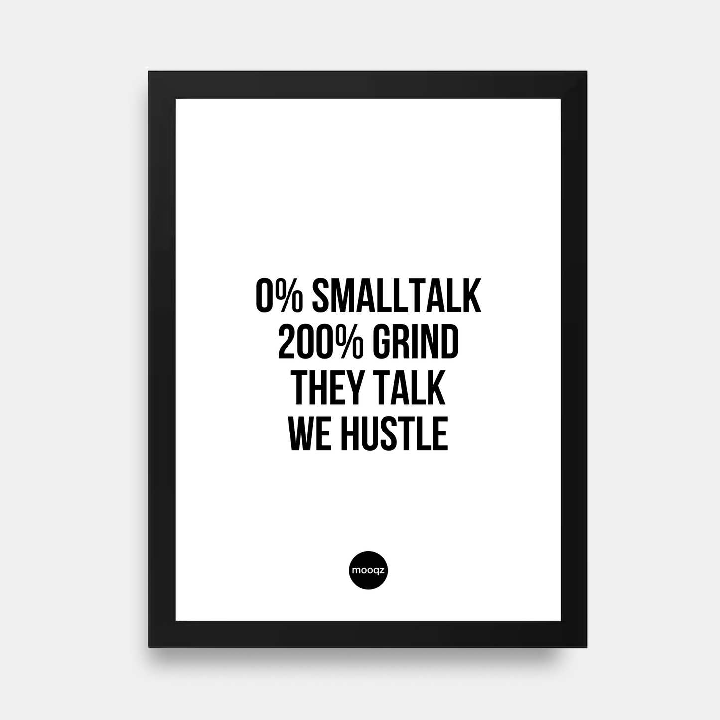 0% SMALLTALK - POSTER