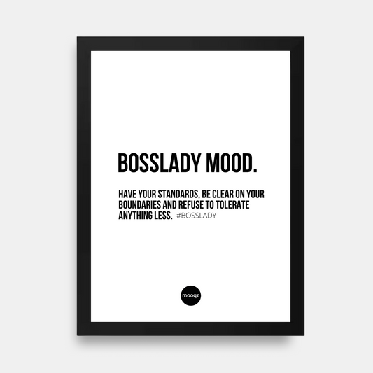 BOSSLADY MOOD - POSTER