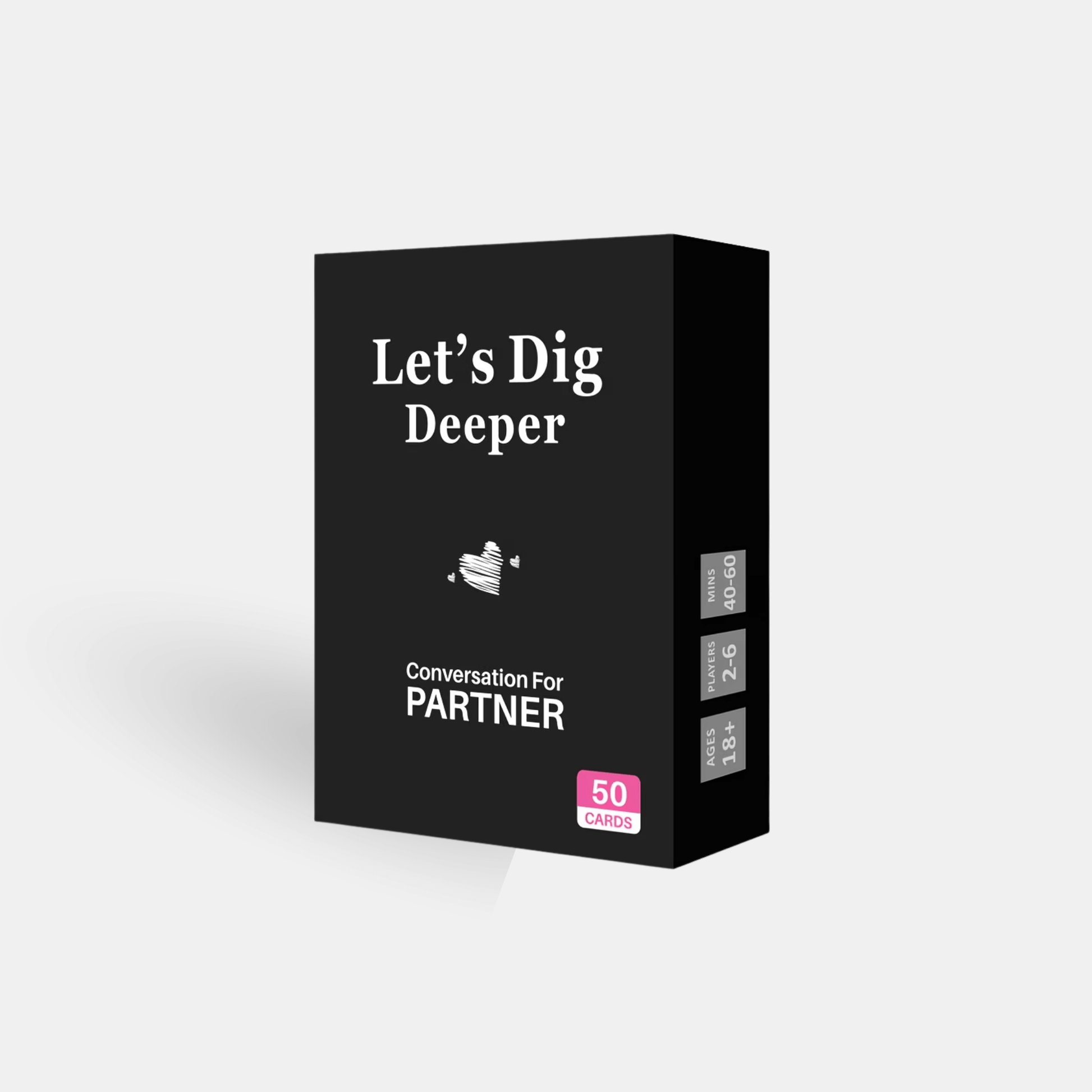 Let’s Dig Deeper kaarten met vragen voor koppels
