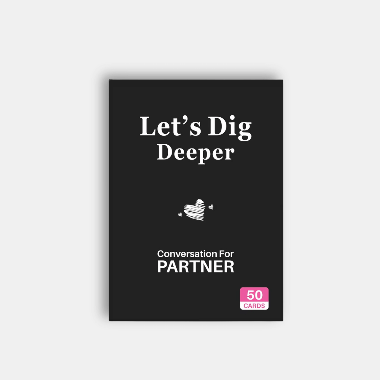 Let’s Dig Deeper kaartspel voor koppels – deep connection game
