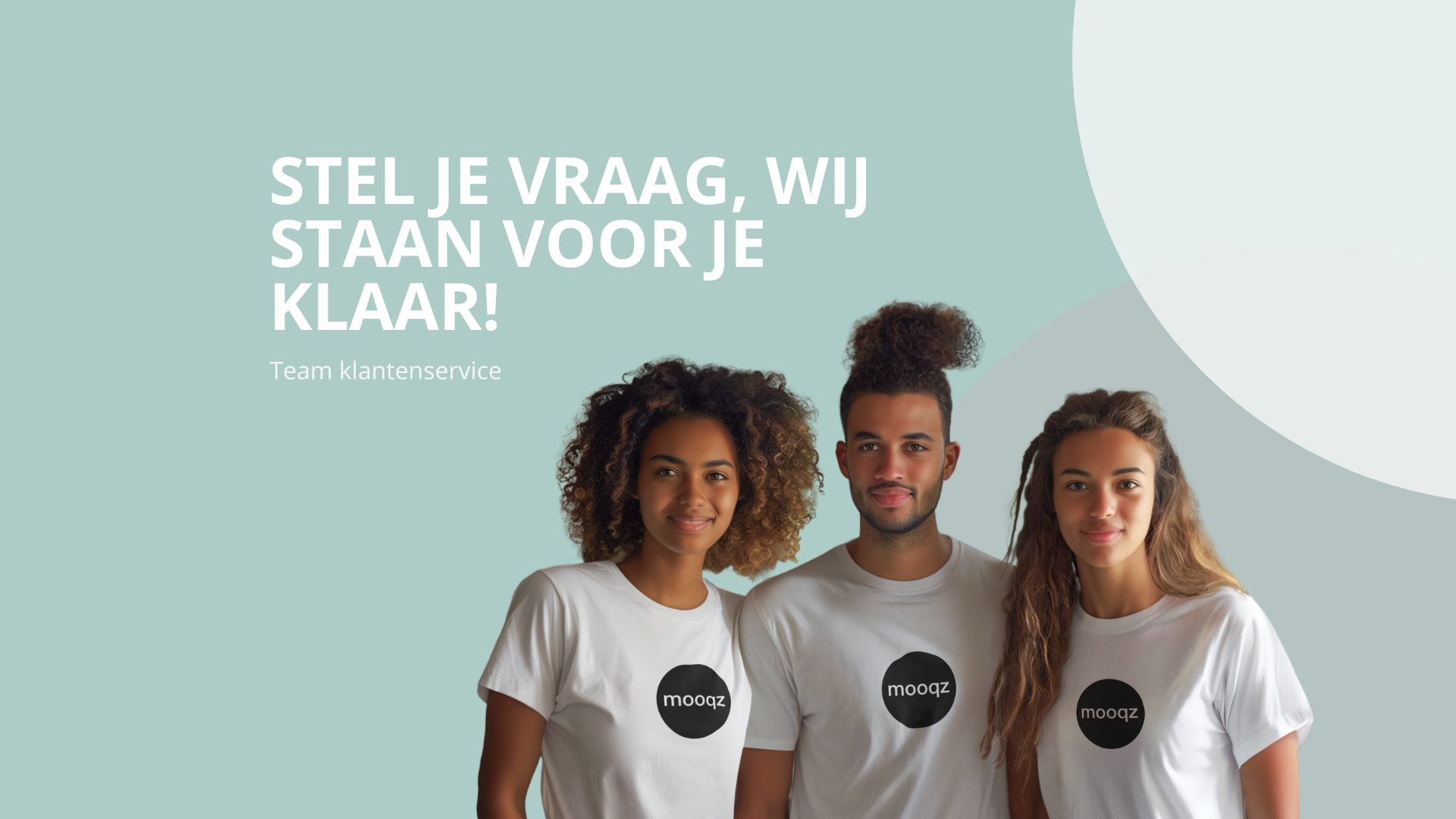 Mooqz klantenservice – snelle en persoonlijke service bij Vragen over zakelijke giftboxen en cadeaus