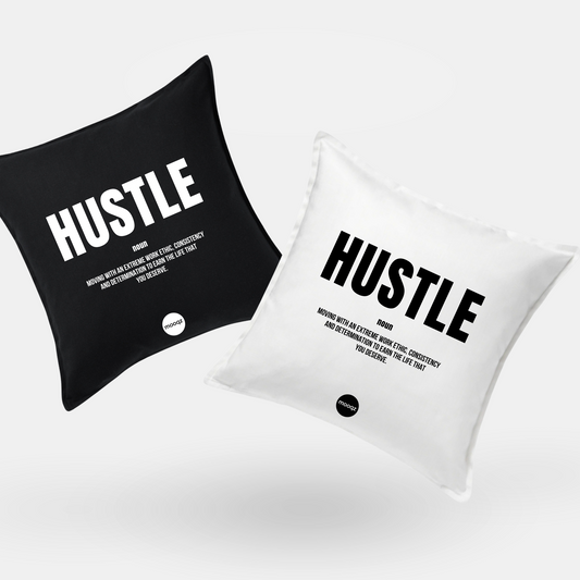 HUSTLE - QUOTE KUSSEN