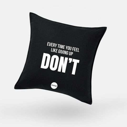 DON'T GIVE UP - QUOTE KUSSEN