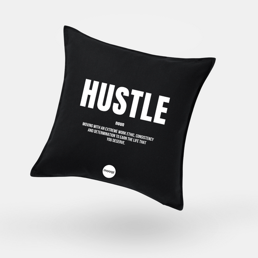 HUSTLE - QUOTE KUSSEN